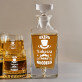 Ekipa pana młodego - Zestaw Grawerowana Karafka I Szklanki Do Whisky Ekipa pana młodego - Zestaw Grawerowana Karafka I Szklanki Do Whisky