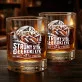 Szklanka Do Whisky Dla Snowboardzisty Prezent Dla Mężczyzny: Stromy Stok, Głęboki Łyk