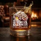 Szklanka Do Whisky Dla Snowboardzisty Prezent Dla Mężczyzny: Stromy Stok, Głęboki Łyk