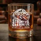 Szklanka Do Whisky Dla Snowboardzisty Prezent Dla Mężczyzny: Stromy Stok, Głęboki Łyk