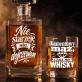 Zestaw Do Whisky Na 60 Rocznicę Ślubu Prezent Na Walentynki Dla Mężczyzny: Dojrzewający Styl Zestaw Do Whisky Na 60 Rocznicę Ślubu Prezent Na Walentynki Dla Mężczyzny: Dojrzewający Styl