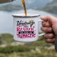 Kubek Emaliowany Na Urodziny Prezent Dla Kobiety: Urodzona Żeby Rządzić Kubek Emaliowany Na Urodziny Prezent Dla Kobiety: Urodzona Żeby Rządzić