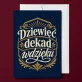 Kartka z Życzeniami Dla 90 Latki Na 90 Urodziny Dla Kobiety: Luksusowa Elegancja Retro Kartka z Życzeniami Dla 90 Latki Na 90 Urodziny Dla Kobiety: Luksusowa Elegancja Retro