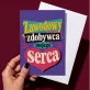 Kartka z Życzeniami Dla Ukochanego Na Walentynki Dla Mężczyzny: Zabawna Retro Miłość Kartka z Życzeniami Dla Ukochanego Na Walentynki Dla Mężczyzny: Zabawna Retro Miłość