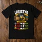Koszulka Męska Dla Logistyka Prezent Dla Mężczyzny: Logistyk