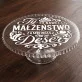 Patera Na Ciasto Na 2 Rocznice Ślubu Prezent Na Walentynki Dla Kobiety: Małżeństwo Na Deser Patera Na Ciasto Na 2 Rocznice Ślubu Prezent Na Walentynki Dla Kobiety: Małżeństwo Na Deser