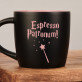 Espresso patronum - Czarny kubek ceramiczny Espresso patronum - Czarny kubek ceramiczny