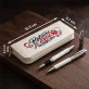 Zestaw Pióro i Długopis w Etui Dla Studenta Medycyny Prezent Dla Mężczyzny: Vintage Medyczny Emblemat Zestaw Pióro i Długopis w Etui Dla Studenta Medycyny Prezent Dla Mężczyzny: Vintage Medyczny Emblemat