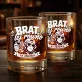 Szklanka Do Whisky Dla Brata Prezent Dla Mężczyzny: Brat, Lej Równo