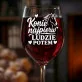 Kieliszek Do Wina Dla Koniary Prezent Dla Kobiety: Konie Najpierw Ludzie Potem Kieliszek Do Wina Dla Koniary Prezent Dla Kobiety: Konie Najpierw Ludzie Potem