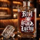 Karafka Do Whisky z Grawerem Na Święta Prezent: Król Łychy Karafka Do Whisky z Grawerem Na Święta Prezent: Król Łychy