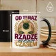 Kubek Z Nadrukiem Na Odejście Z Pracy Prezent Dla Kobiety: Rządzę Własnym Czasem Kubek Z Nadrukiem Na Odejście Z Pracy Prezent Dla Kobiety: Rządzę Własnym Czasem