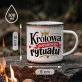 Kubek Emaliowany Na Boże Narodzenie Prezent Dla Kobiety: Poranny Rytuał