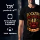Koszulka Męska Na 40 Urodziny Prezent Dla Mężczyzny: 40 Lat Jakości