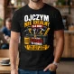 Koszulka Męska Dla Ojczyma Prezent Na Dzień Ojca Dla Mężczyzny: Nie Idealny
