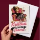 Kartka z Życzeniami Dla Niej Na Walentynki Dla Kobiety: Elegancki Suchy Humor Kartka z Życzeniami Dla Niej Na Walentynki Dla Kobiety: Elegancki Suchy Humor