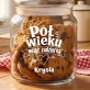 Słoik Na Ciastka z Grawerem Na 50 Rocznicę Ślubu Prezent Dla Kobiety: Pół Wieku Wciąż Zadziorna Słoik Na Ciastka z Grawerem Na 50 Rocznicę Ślubu Prezent Dla Kobiety: Pół Wieku Wciąż Zadziorna