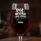 Mega Kieliszek Do Wina z Grawerem Na 50 Rocznicę Ślubu Prezent Dla Kobiety: Pół Wieku Wciąż Zadziorna