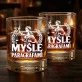 Szklanka Do Whisky Dla Studenta Prawa Prezent Dla Mężczyzny: Myślę Paragrafami