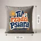 Poduszka Dekoracyjna Dla Psiary Prezent Dla Kobiety: Tu Rządzi Psiara Poduszka Dekoracyjna Dla Psiary Prezent Dla Kobiety: Tu Rządzi Psiara