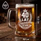Zestaw Prezentowy Kufel Na 40 Urodziny Prezent Dla Mężczyzny: 40 Lat Doświadczenia Zestaw Prezentowy Kufel Na 40 Urodziny Prezent Dla Mężczyzny: 40 Lat Doświadczenia