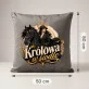 Poduszka Dekoracyjna Dla Koniary Prezent Dla Kobiety: Królowa W Siodle Poduszka Dekoracyjna Dla Koniary Prezent Dla Kobiety: Królowa W Siodle