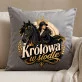 Poduszka Dekoracyjna Dla Koniary Prezent Dla Kobiety: Królowa W Siodle Poduszka Dekoracyjna Dla Koniary Prezent Dla Kobiety: Królowa W Siodle