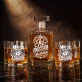 Zestaw Do Whisky Na Walentynki Prezent Na Rocznicę Dla Mężczyzny: Jej Mężczyzna. Na Zawsze.