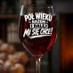 Kieliszek Do Wina Na 50 Rocznicę Ślubu Prezent Dla Kobiety: Pół Wieku Razem Kieliszek Do Wina Na 50 Rocznicę Ślubu Prezent Dla Kobiety: Pół Wieku Razem