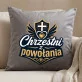 Poduszka Dekoracyjna Dla Chrzestnych Prezent Dla Pary: Chrzestni Z Powołania Poduszka Dekoracyjna Dla Chrzestnych Prezent Dla Pary: Chrzestni Z Powołania