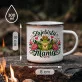 Kubek Emaliowany Dla Mamy Prezent Na Dzień Mamy Dla Kobiety: Zajebista Mama Kubek Emaliowany Dla Mamy Prezent Na Dzień Mamy Dla Kobiety: Zajebista Mama