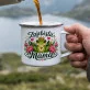 Kubek Emaliowany Dla Mamy Prezent Na Dzień Mamy Dla Kobiety: Zajebista Mama Kubek Emaliowany Dla Mamy Prezent Na Dzień Mamy Dla Kobiety: Zajebista Mama