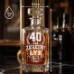 Karafka Do Whisky z Grawerem Na 40 Rocznicę Ślubu Prezent: 40 Lat. Zasłużony Łyk.