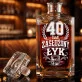 Karafka Do Whisky z Grawerem Na 40 Rocznicę Ślubu Prezent: 40 Lat. Zasłużony Łyk.