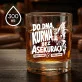 Szklanka Do Whisky Dla Wspinacza Prezent Dla Mężczyzny: Do Dna, Kurwa, Bez Asekuracji Szklanka Do Whisky Dla Wspinacza Prezent Dla Mężczyzny: Do Dna, Kurwa, Bez Asekuracji