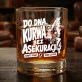 Szklanka Do Whisky Dla Wspinacza Prezent Dla Mężczyzny: Do Dna, Kurwa, Bez Asekuracji Szklanka Do Whisky Dla Wspinacza Prezent Dla Mężczyzny: Do Dna, Kurwa, Bez Asekuracji