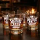 Szklanka Do Whisky Na Narodziny Dziewczynki Prezent Dla Mężczyzny: Córeczka Rządzi, Tata Nalewa