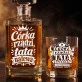 Zestaw Do Whisky Na Narodziny Dziewczynki Prezent Dla Mężczyzny: Córka Rządzi, Tata Nalewa Zestaw Do Whisky Na Narodziny Dziewczynki Prezent Dla Mężczyzny: Córka Rządzi, Tata Nalewa