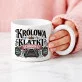 Kubek Z Okrągłym Uchem Dla Sąsiadki Prezent Dla Kobiety: Sąsiedzka Królowa Kubek Z Okrągłym Uchem Dla Sąsiadki Prezent Dla Kobiety: Sąsiedzka Królowa