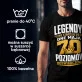 Koszulka Męska Dla 70 Latka Prezent Na 70 Urodziny Dla Mężczyzny: 70 Poziomów