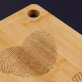 Fingerprints - deska do krojenia  z grawerem