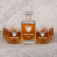  fingerprints - Zestaw Grawerowana Karafka 0,7 i Szklanki Do Whisky