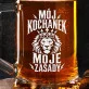 Kufel Dla Kochanka Prezent Na Walentynki Dla Mężczyzny: Mój Kochanek, Moje Zasady