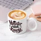 Kubek Z Okrągłym Uchem Dla Magistra Prezent Dla Mężczyzny: Magister Kawowej Wiedzy Kubek Z Okrągłym Uchem Dla Magistra Prezent Dla Mężczyzny: Magister Kawowej Wiedzy
