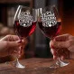 Dwa Kieliszki Do Wina Na Dzień Babci i Dziadka Prezent Dla Babci i Dziadka Pary: Strażnicy Domowego Ciepła