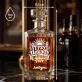 Karafka Do Whisky z Grawerem Na 30 Rocznicę Ślubu Prezent Dla Kobiety: Trzy Dekady Miłości