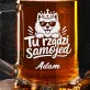 Kufel Personalizowany z Grawerem Dla Właściciela Samojeda Prezent Dla Mężczyzny: Puszysty Władca Domu Kufel Personalizowany z Grawerem Dla Właściciela Samojeda Prezent Dla Mężczyzny: Puszysty Władca Domu