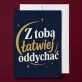 Kartka z Życzeniami Dla Kolegi Dla Mężczyzny: Spokojna Bliskość