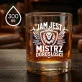 Szklanka Do Whisky Na 18 Urodziny Prezent Dla Mężczyzny: Jam Jest Mistrz Dorosłości