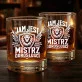 Szklanka Do Whisky Na 18 Urodziny Prezent Dla Mężczyzny: Jam Jest Mistrz Dorosłości